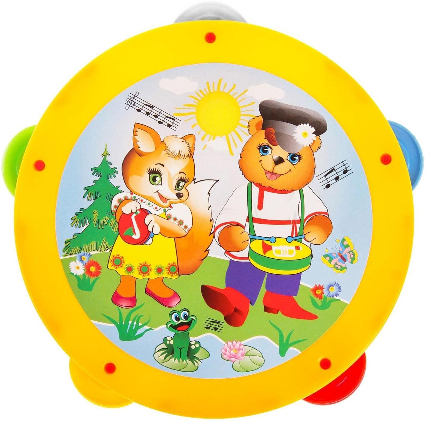 Игрушка «Бубен», МИКС