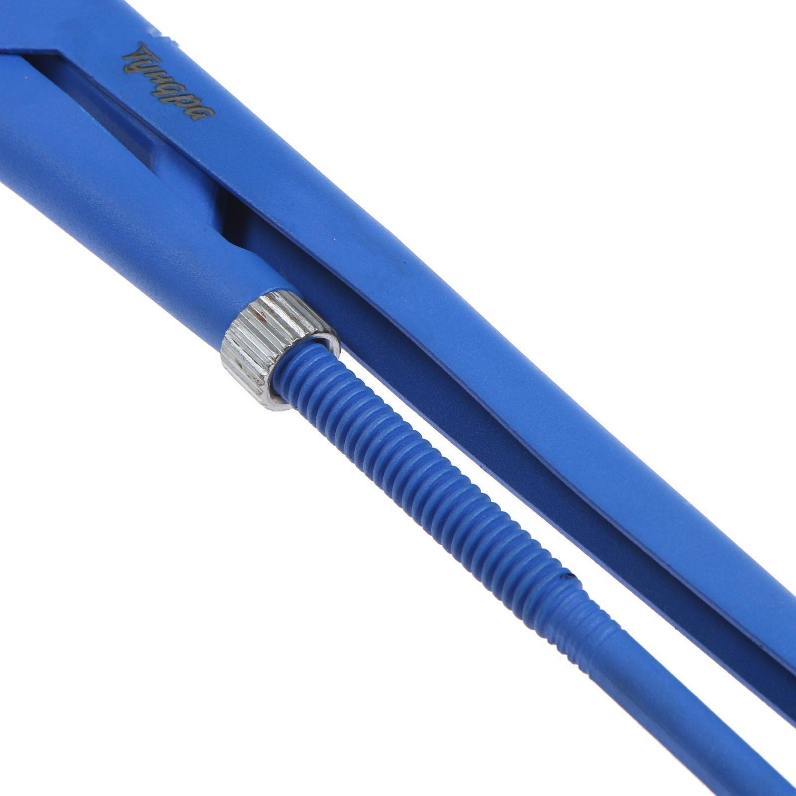 Ключ трубный рычажный ТУНДРА, плоский зажим 90°, раскрытие до 50 мм, №2, 1 1/2