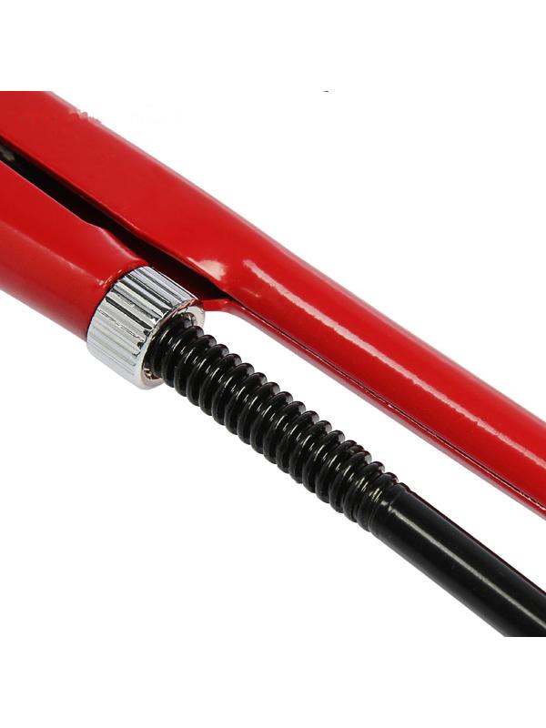 Ключ трубный рычажный ЛОМ, плоский зажим 90°, раскрытие до 35 мм, 1 1/2