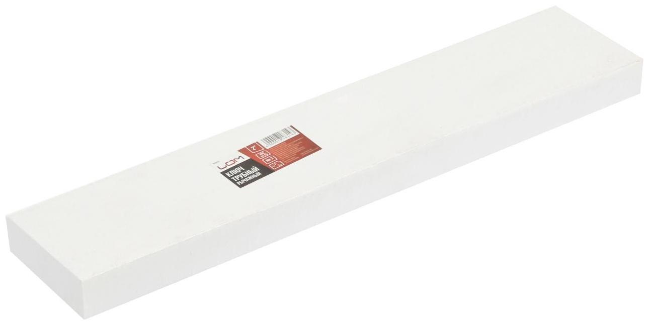 Ключ трубный рычажный ЛОМ, плоский зажим 90°, раскрытие до 40 мм, 2