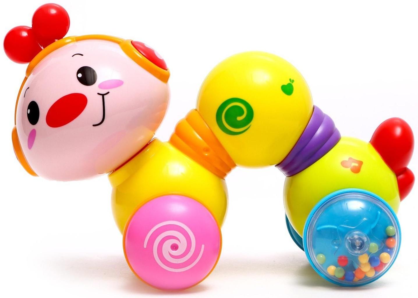 Игрушка музыкальная «Гусеница», световые и звуковые эффекты