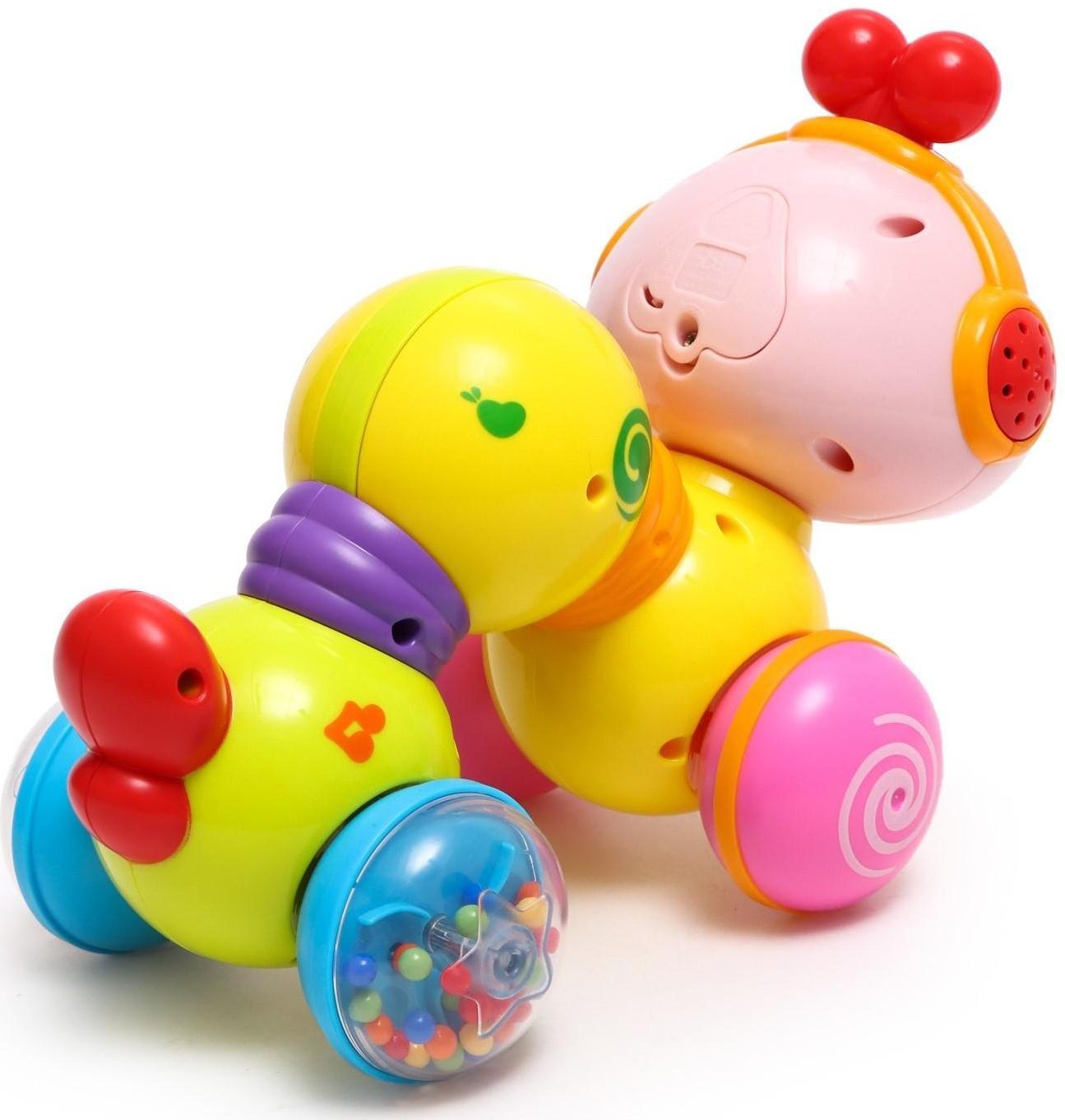 Игрушка музыкальная «Гусеница», световые и звуковые эффекты