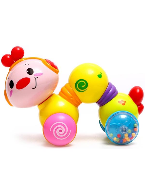 Игрушка музыкальная «Гусеница», световые и звуковые эффекты