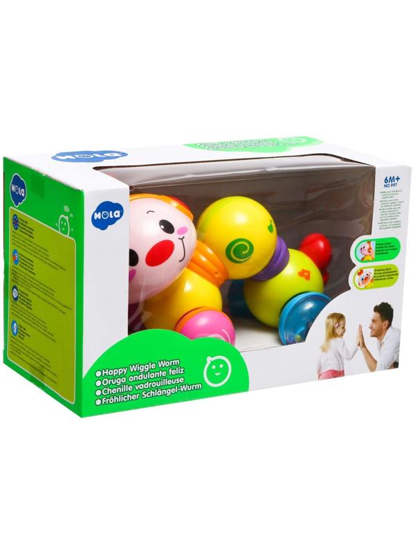 Игрушка музыкальная «Гусеница», световые и звуковые эффекты