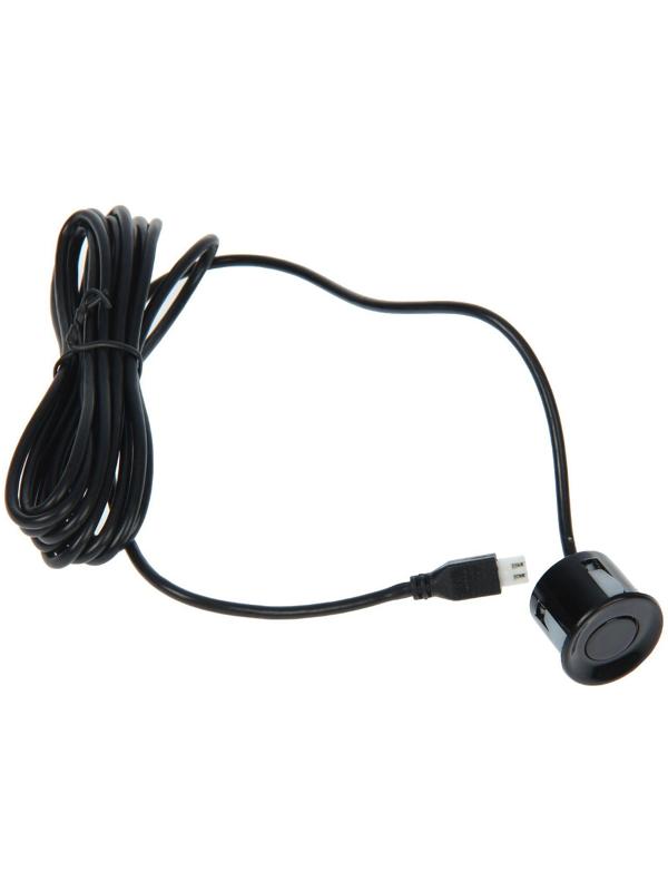 Датчик парктроника универсальный, посадочный D 22 мм, провод 230 см. чёрный