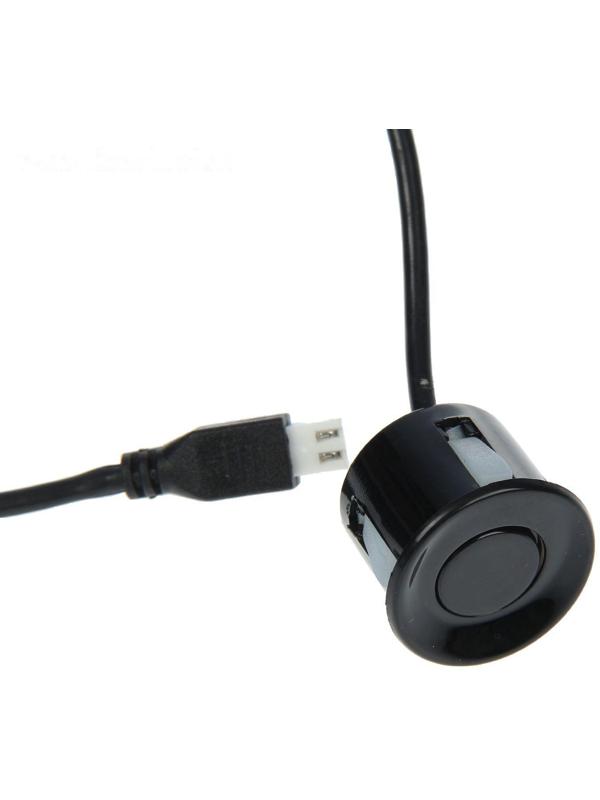 Датчик парктроника универсальный, посадочный D 22 мм, провод 230 см. чёрный