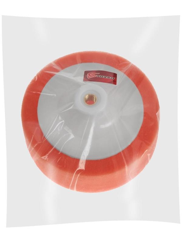 Круг для полировки TORSO, средней жёсткости, 125 мм, плоский, с адаптером