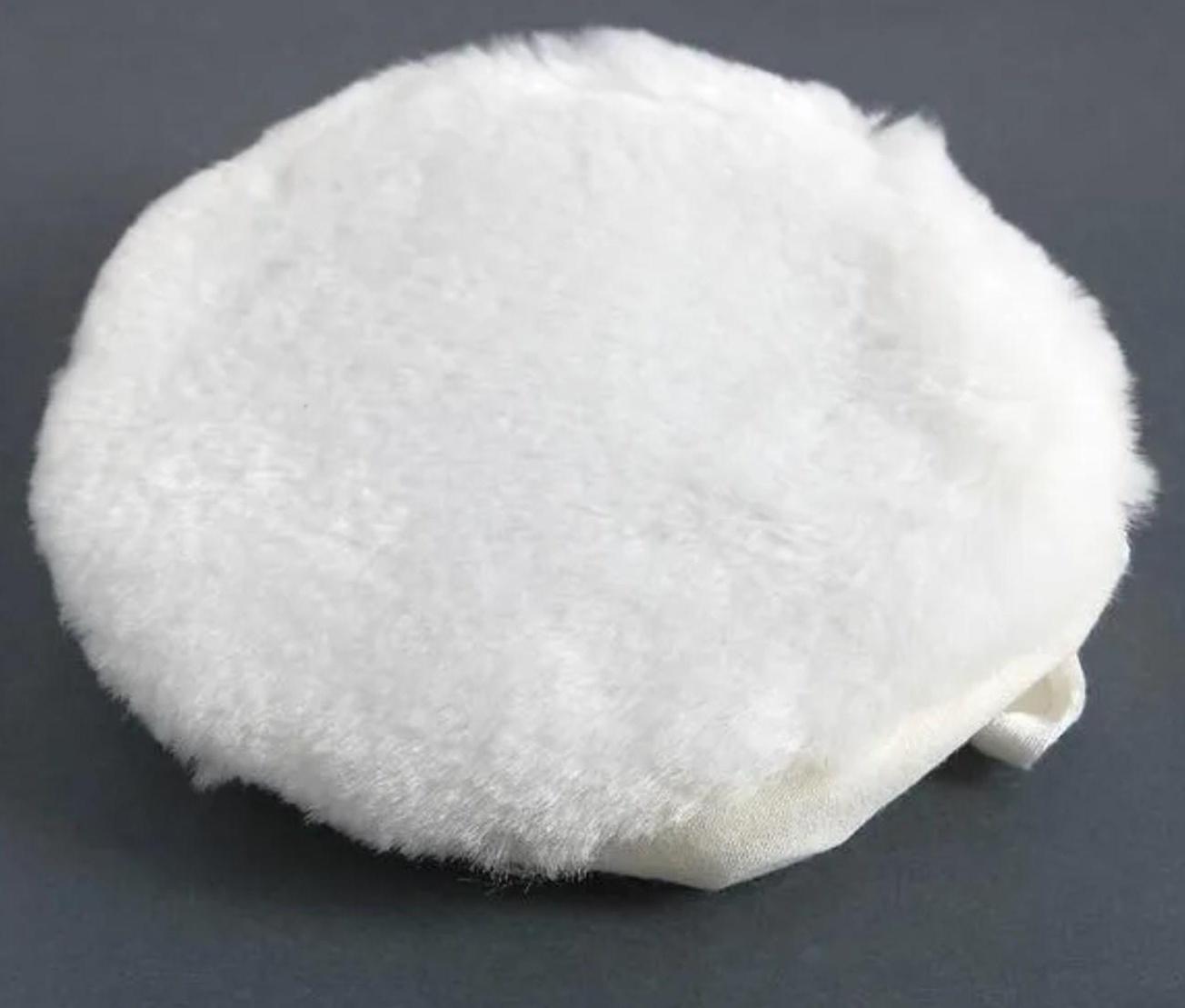 Насадка для полировки TORSO, искусственный мех с ободом на завязке, 125 мм