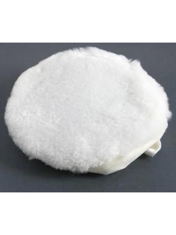 Насадка для полировки TORSO, искусственный мех с ободом на завязке, 125 мм