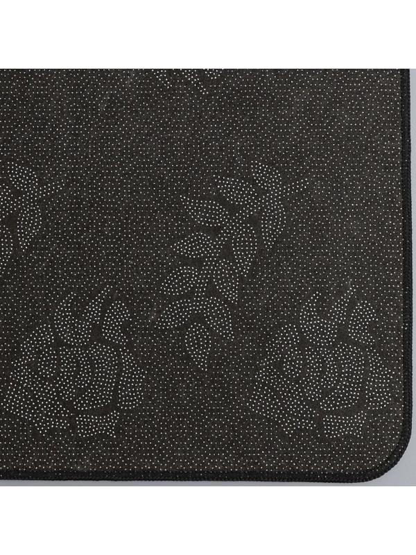 Набор ковриков для ванной и туалета Доляна «Ракушки», 2 шт: 40×45, 45×75 см