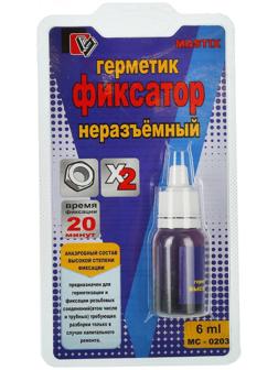 Герметик фиксатор MASTIX, высокопрочный, 6 мл