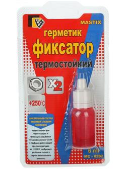 Герметик фиксатор MASTIX, высокотемпературный, неразъемный,6 мл