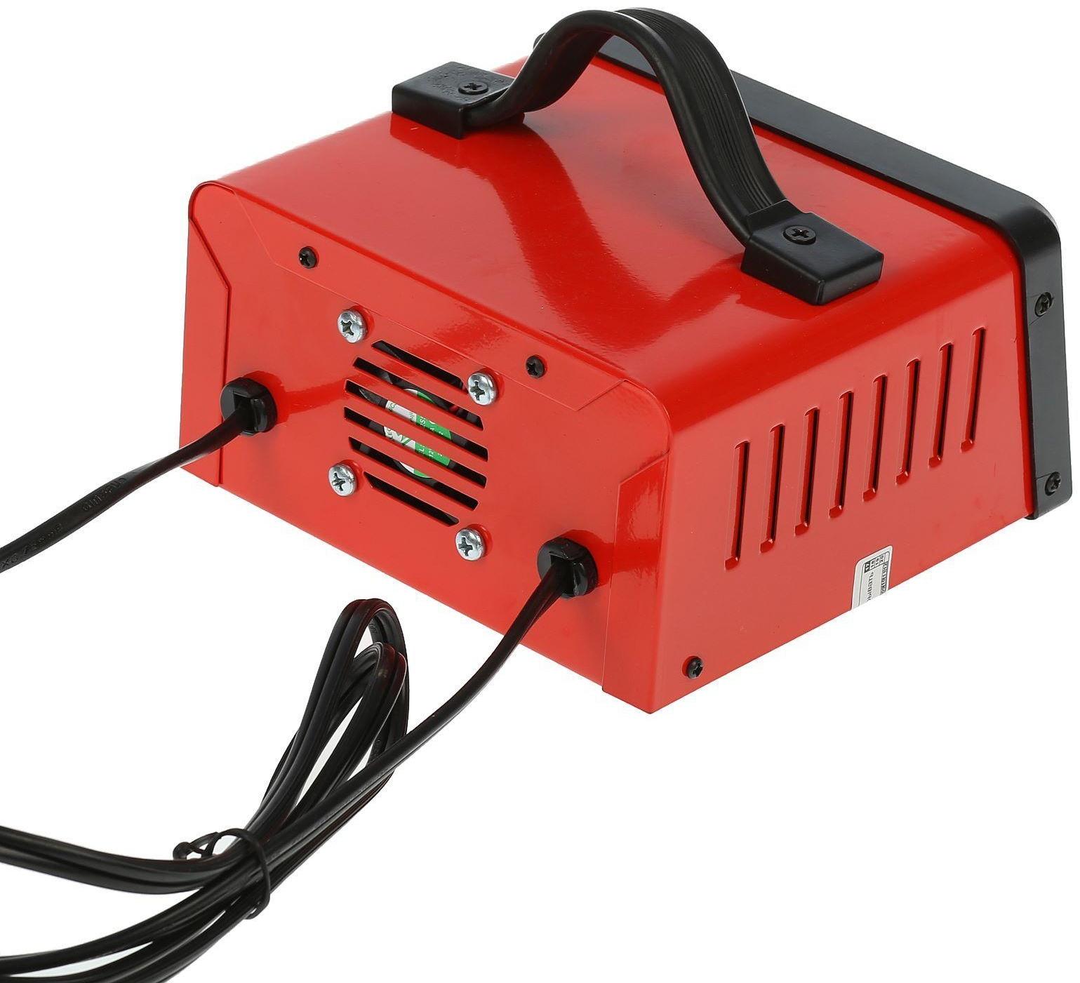 Зарядное устройство для автомобильного аккумулятора AVS BT-6025, 10 A, 6/12 В