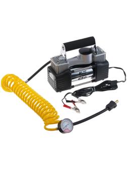 Компрессор автомобильный двухпоршневой AVS KS750D, 75 л/мин, 12 В, 10 атм