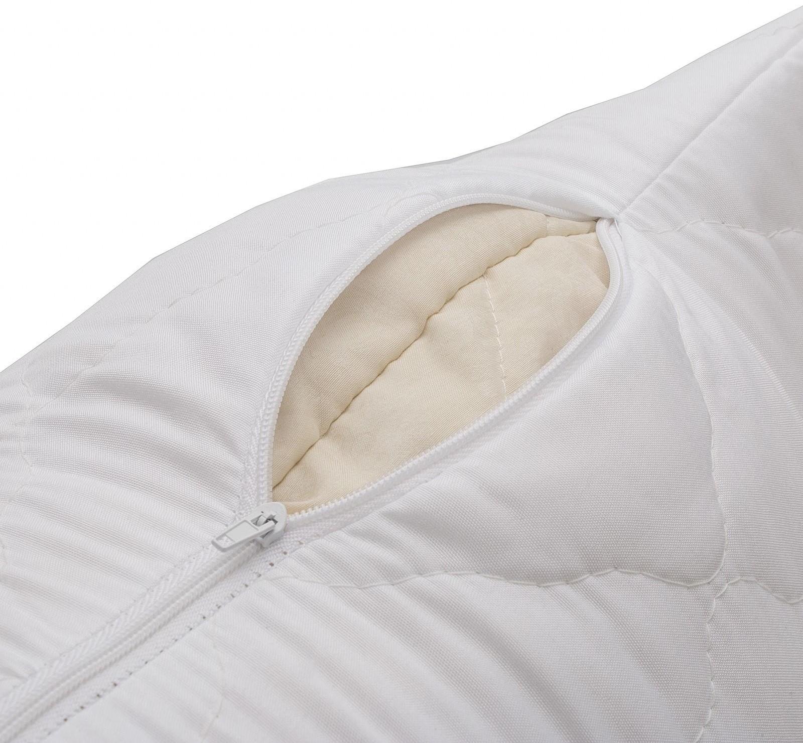 Чехол на подушку АТРА сменный стеганый на молнии 70х70см, 100% п/э, 100гр/м