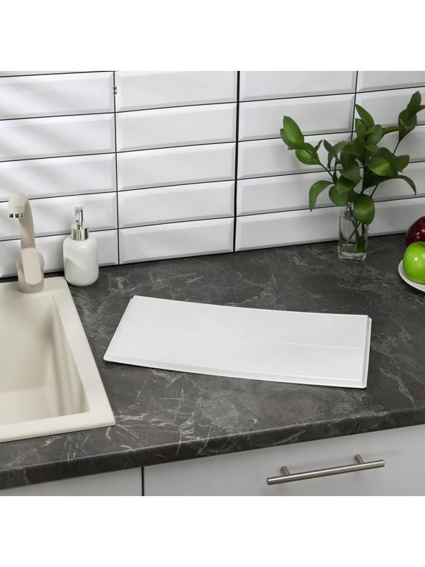 Поддон для посудосушителя, 45 см, цвет белый