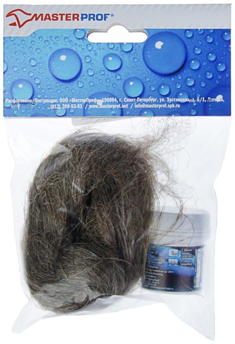 Комплект паста уплотнительная со льном MasterProf, 20 - 25 г