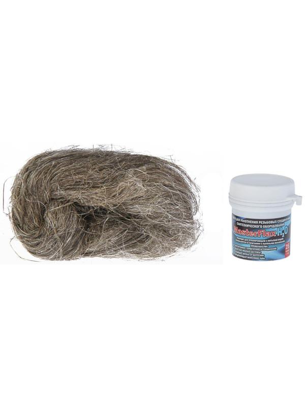 Комплект паста уплотнительная со льном MasterProf, 20 - 25 г