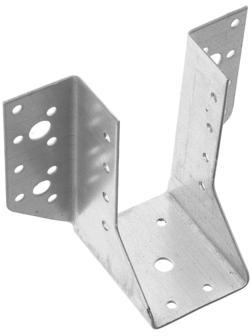 Опора бруса раскрытая ТУНДРА krep, 50х107х76х2 мм