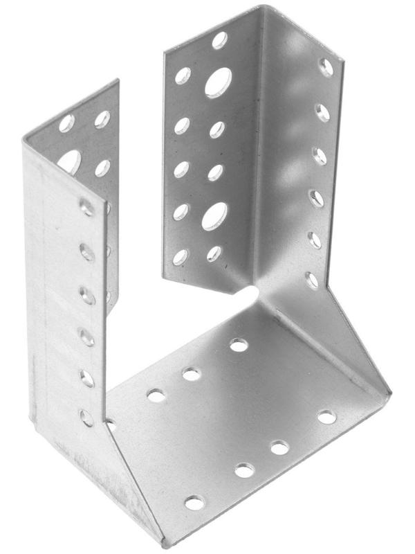 Опора бруса закрытая ТУНДРА krep, 100х140х76х2 мм