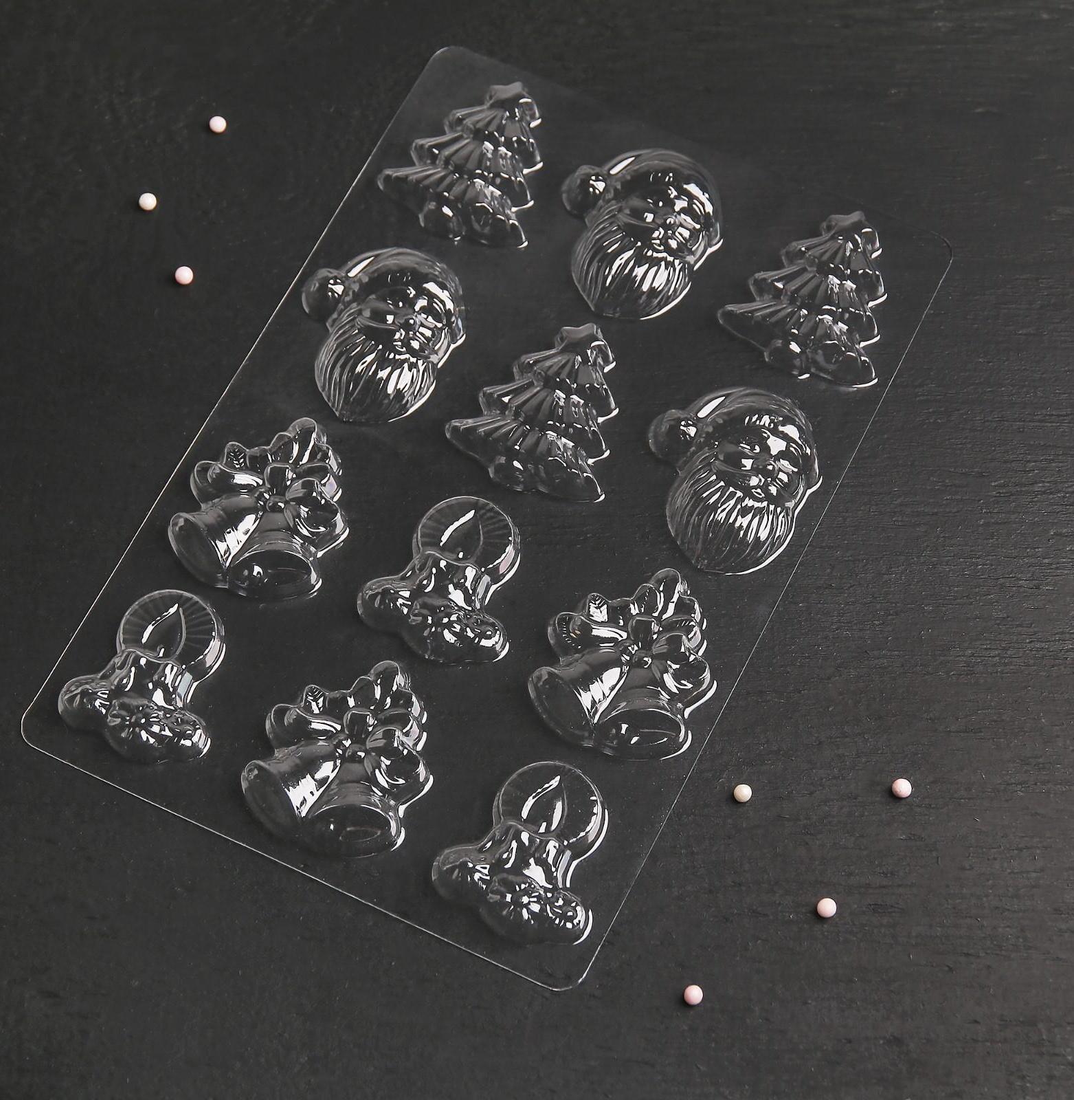 Молд «Рождество», 15×8 см