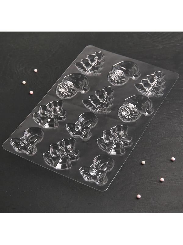 Молд «Рождество», 15×8 см