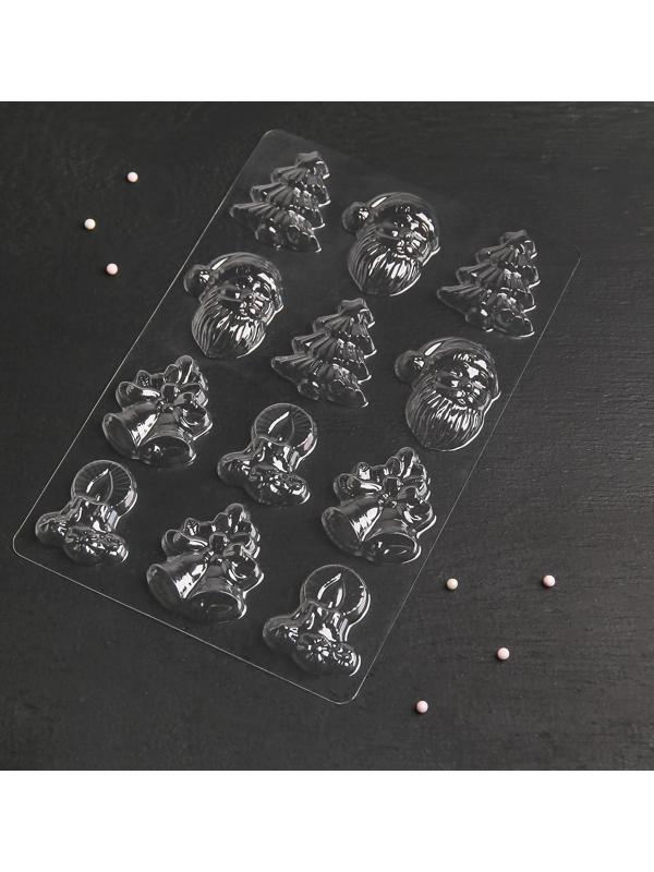 Молд «Рождество», 15×8 см