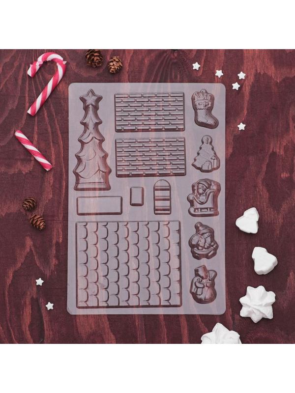 Молд «Элементы домика», 15×8×2,5 см