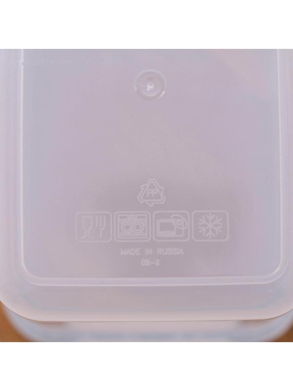 Контейнер пищевой Good & Good, 1 л, с герметичной крышкой