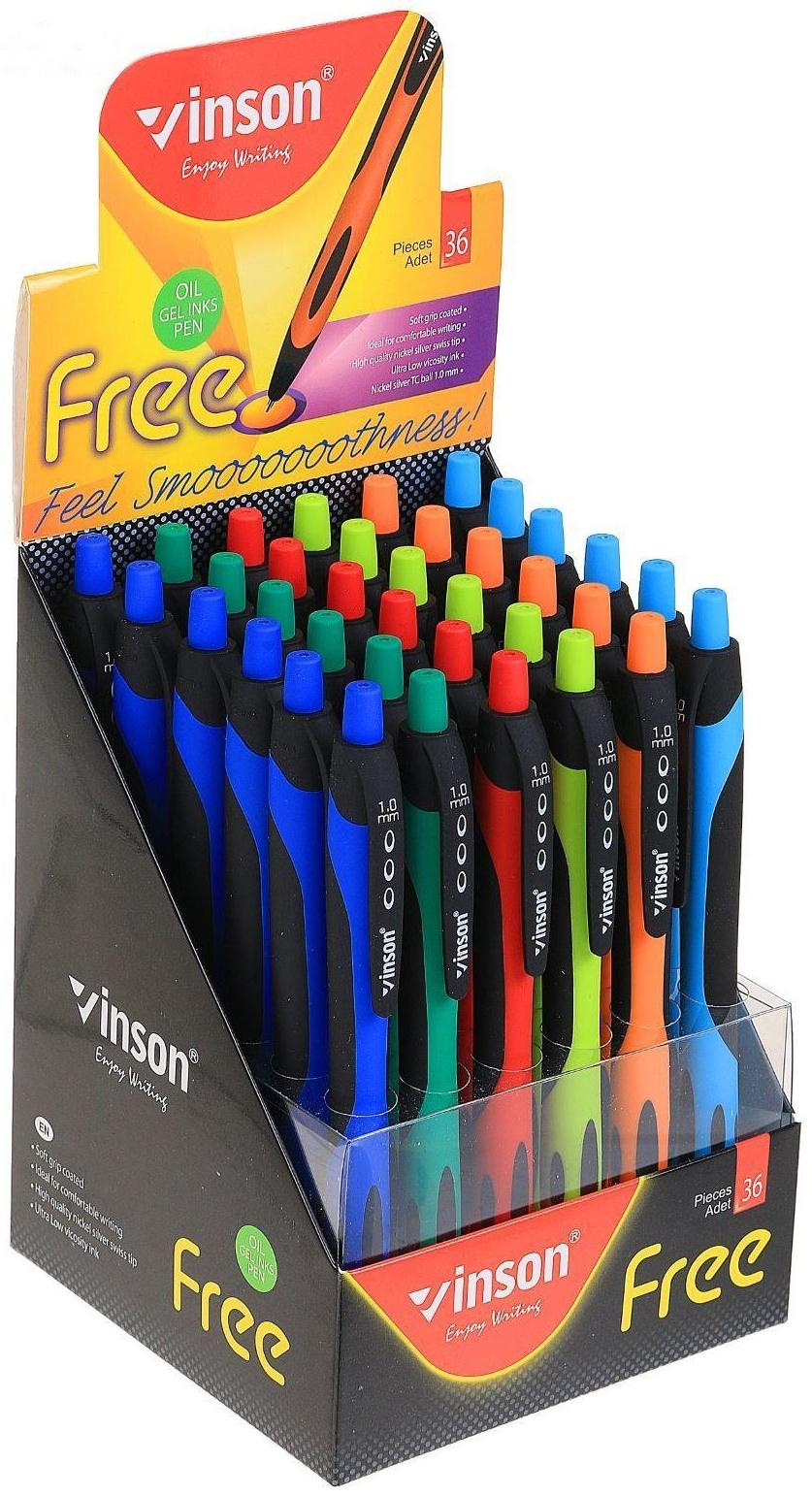 Ручка шариковая, автоматическая Vinson 