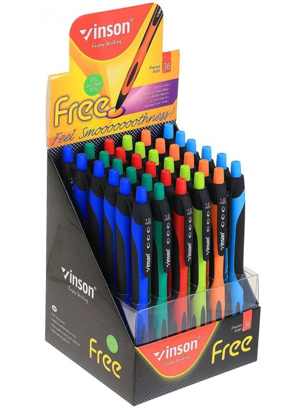 Ручка шариковая, автоматическая Vinson 