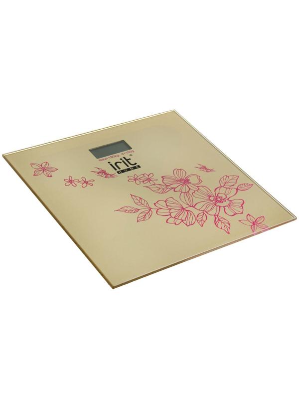Весы напольные Irit IR-7258, электронные, до 180 кг, рисунок 