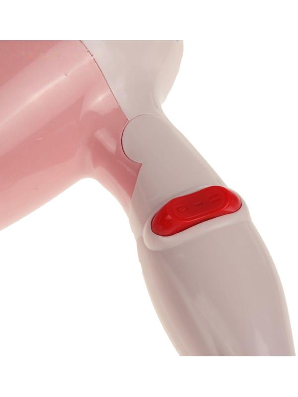 Фен Irit IR-3141, 700 Вт, 2 скорости, 2 темп. режима, концентратор, складная ручка, розовый