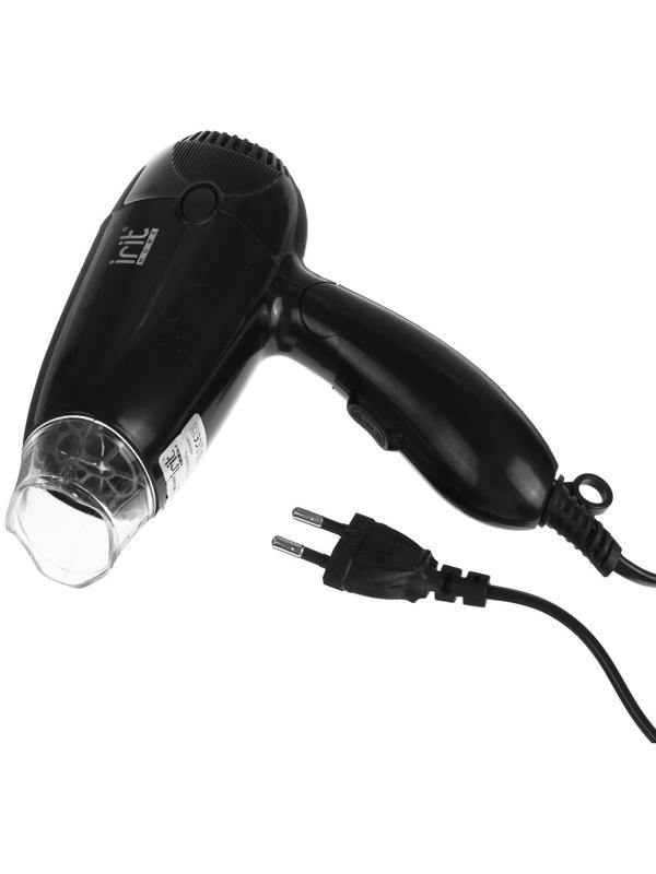 Фен Irit IR-3142, 700 Вт, 2 скорости, 2 темп. режима, концентратор, складная ручка, чёрный