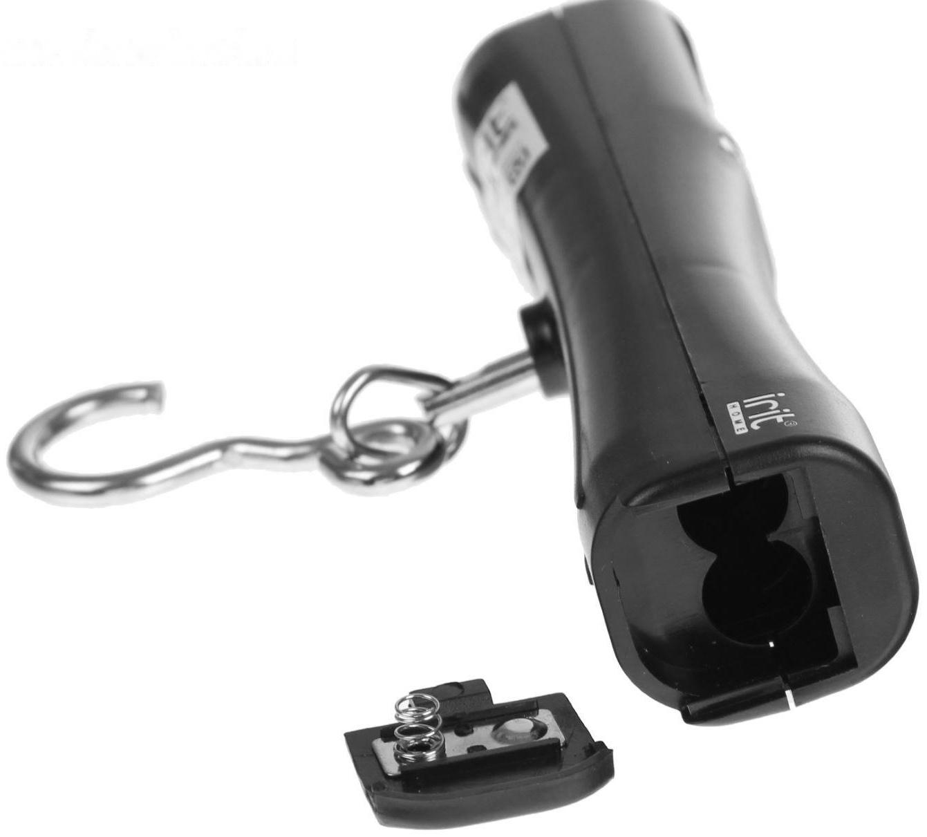 Безмен Irit IR-7456, электронный, до 40 кг, ЖК-дисплей, чёрный