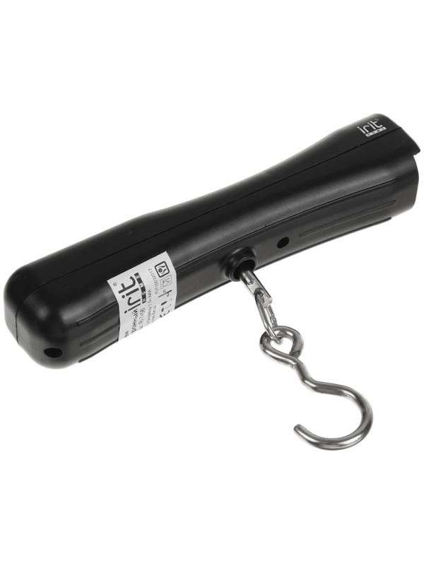 Безмен Irit IR-7456, электронный, до 40 кг, ЖК-дисплей, чёрный