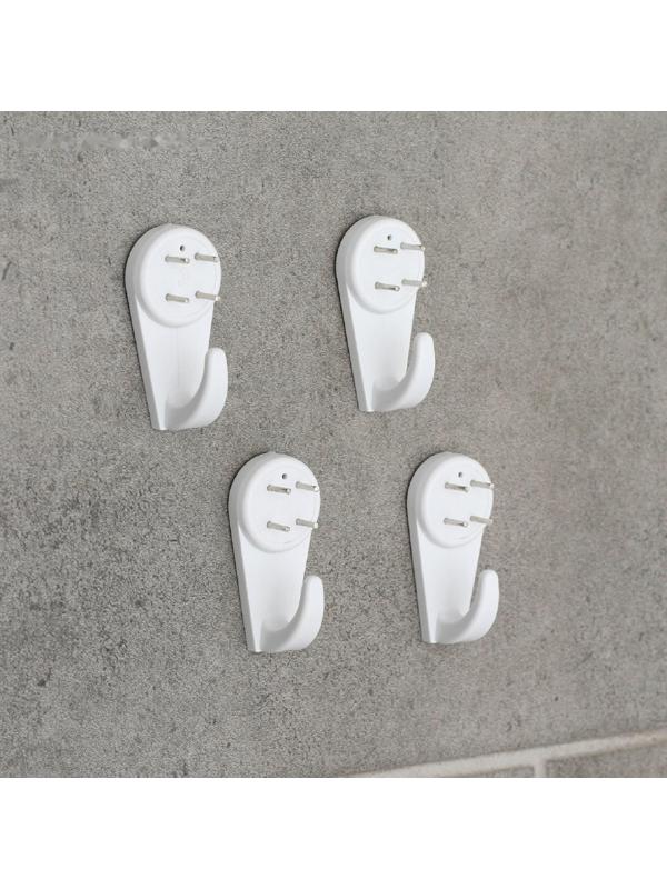 Крепление для картины ЗАО Пластик, большое, цвет белый