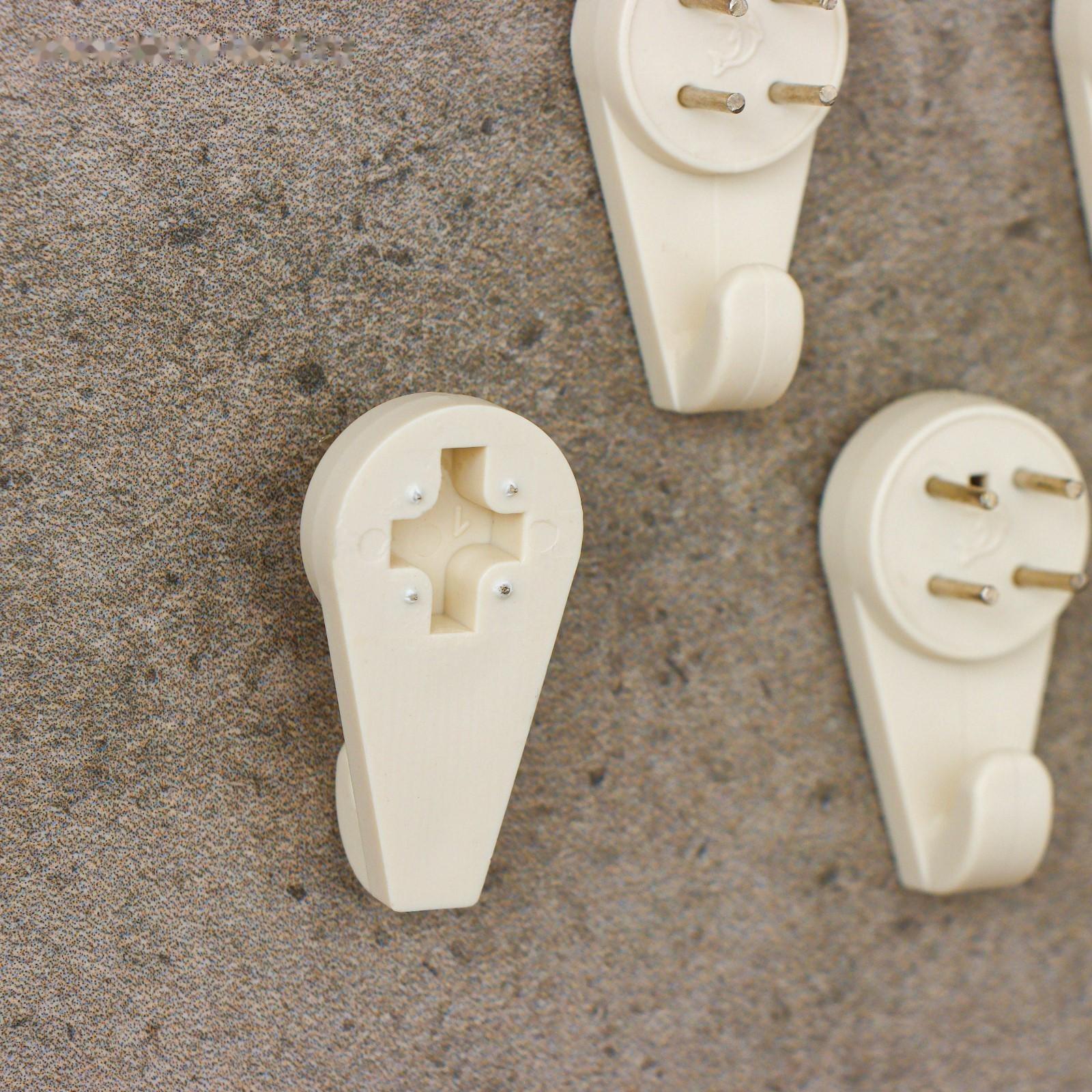 Крепление для картины ЗАО Пластик, большое, цвет белый