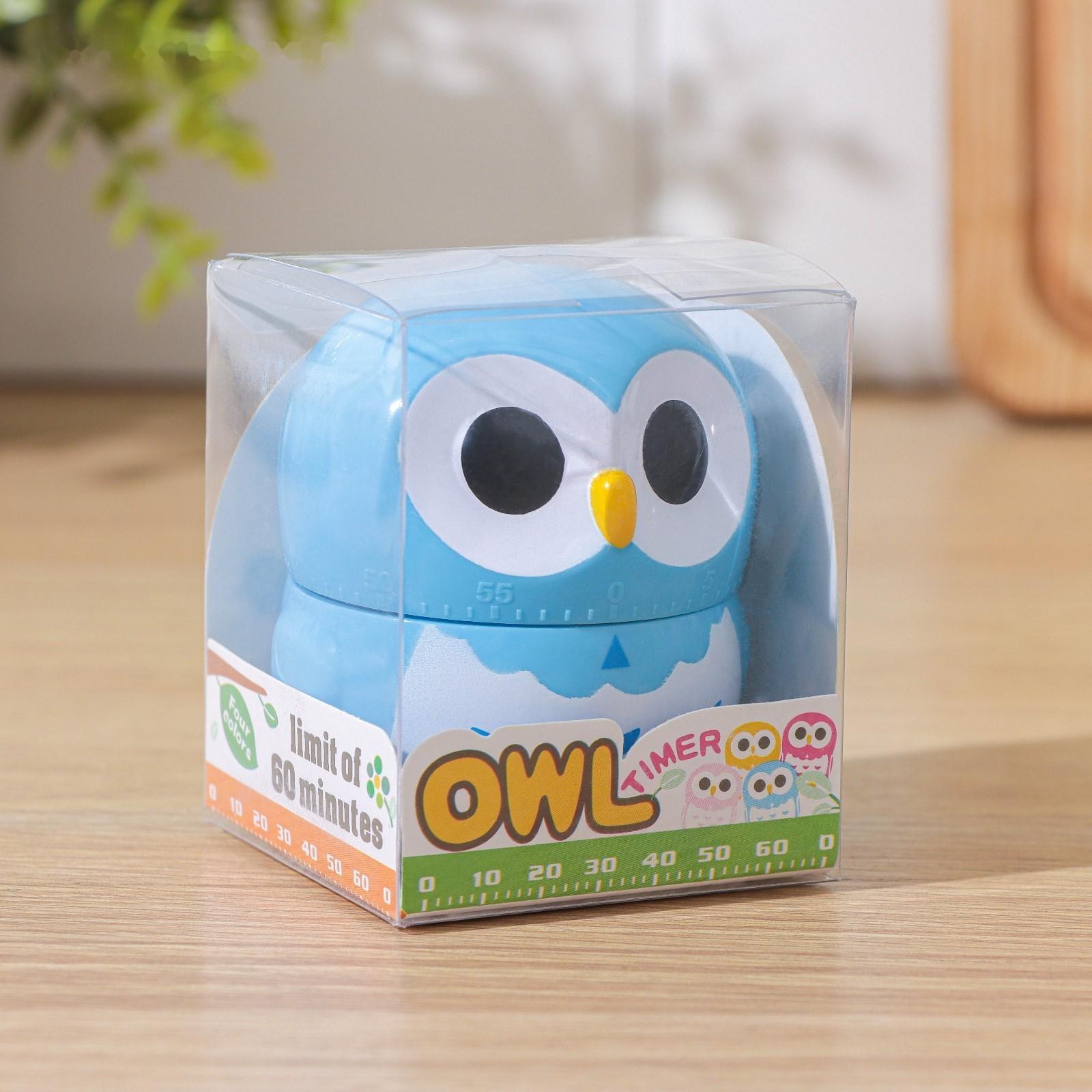 Кухонный таймер «Совёнок», механический, цвет МИКС