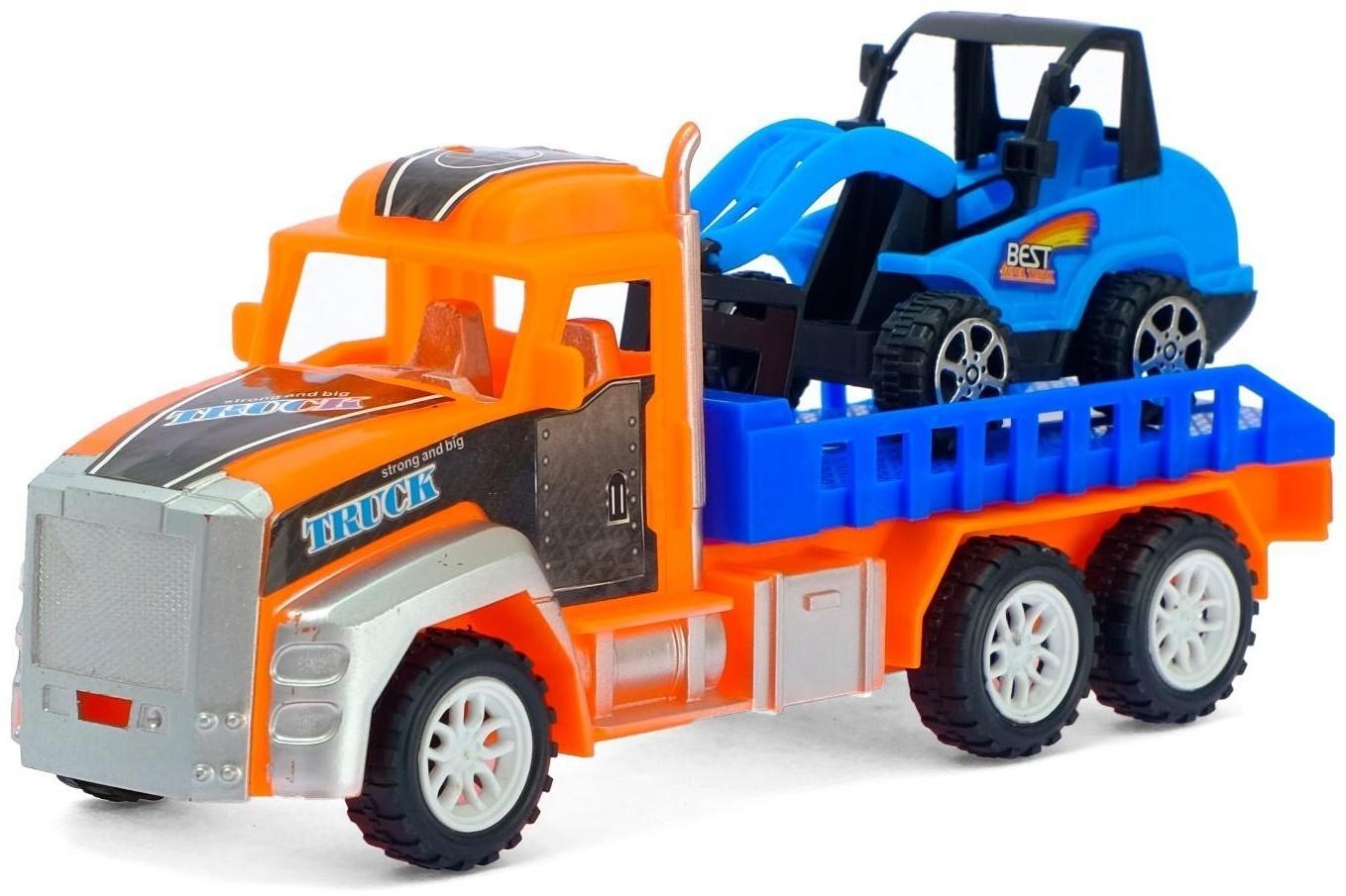 Грузовик инерционный «Перевозчик» с погрузчиком, цвета МИКС