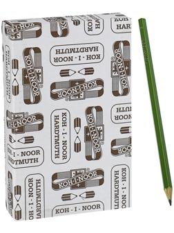 Карандаш чернографитный 2.0 мм, Koh-I-Noor 1702/3 H, L=175 мм