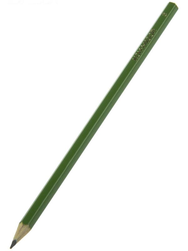 Карандаш чернографитный 2.0 мм, Koh-I-Noor 1702/3 H, L=175 мм