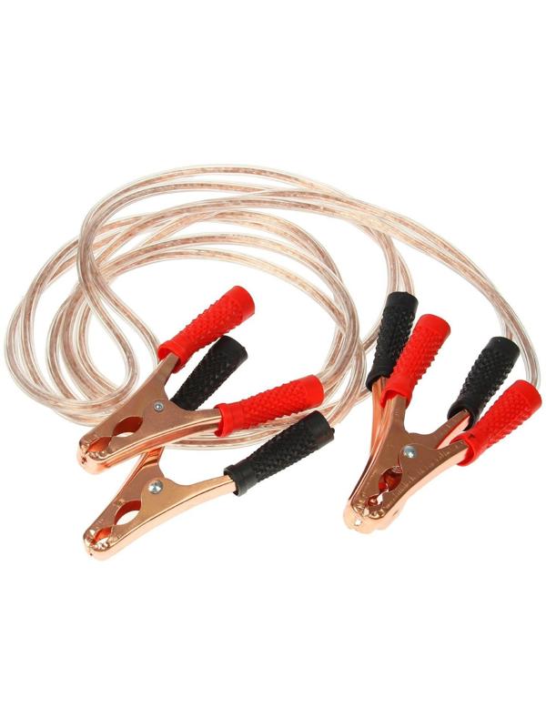 Пусковые провода Nova Bright, 300 А, с прозрачной изоляцией, в сумке, 2.5 м