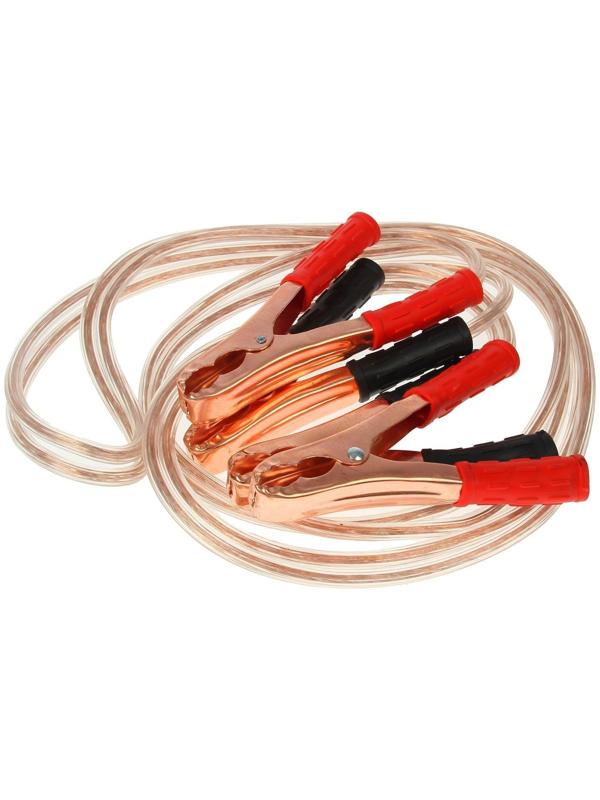 Пусковые провода Nova Bright, 400 А, с прозрачной изоляцией, морозостойкие, в сумке, 2.5 м