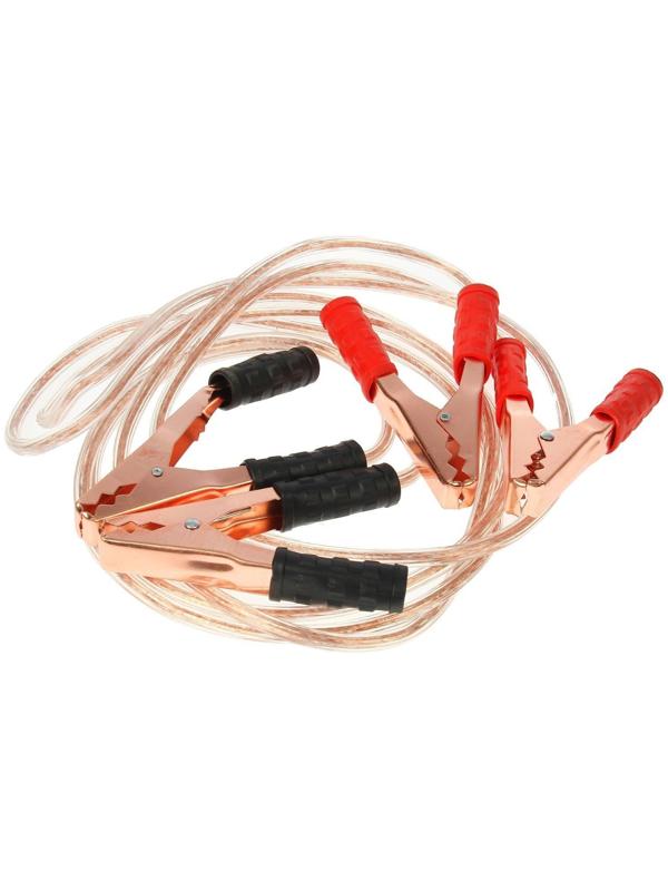 Пусковые провода Nova Bright, 500 А, с прозрачной изоляцией, морозостойкие, в сумке, 2.5 м