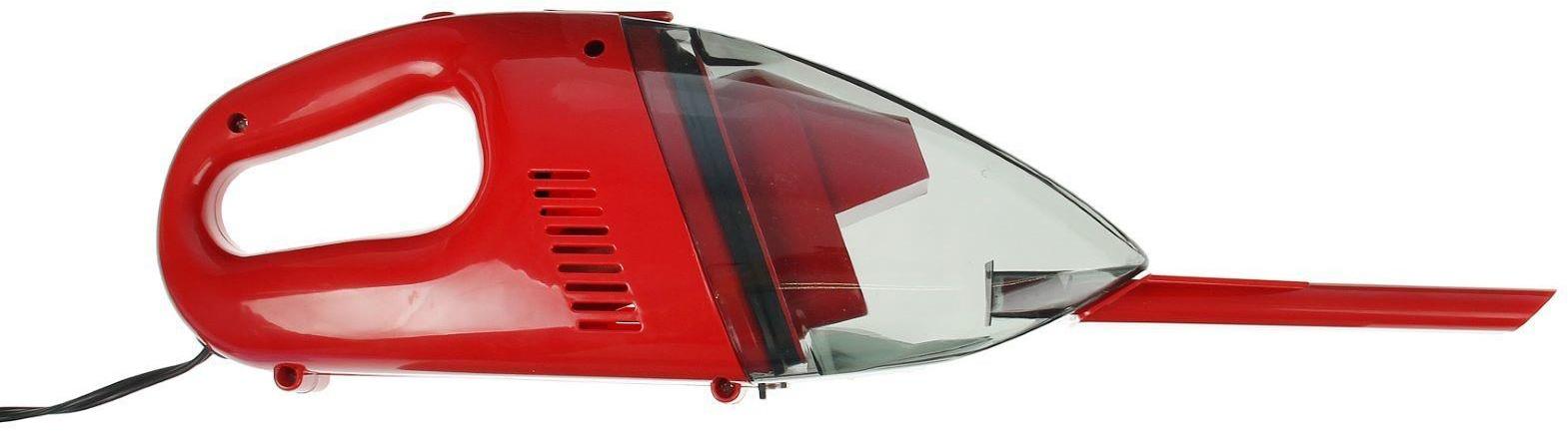 Пылесос Nova Bright, для сухой и влажной уборки, 60 Вт, 12 В, красный