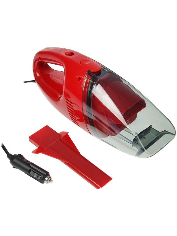 Пылесос Nova Bright, для сухой и влажной уборки, 60 Вт, 12 В, красный