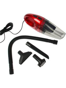 Пылесос Nova Bright, для сухой и влажной уборки, 100 Вт, 12 В, красный