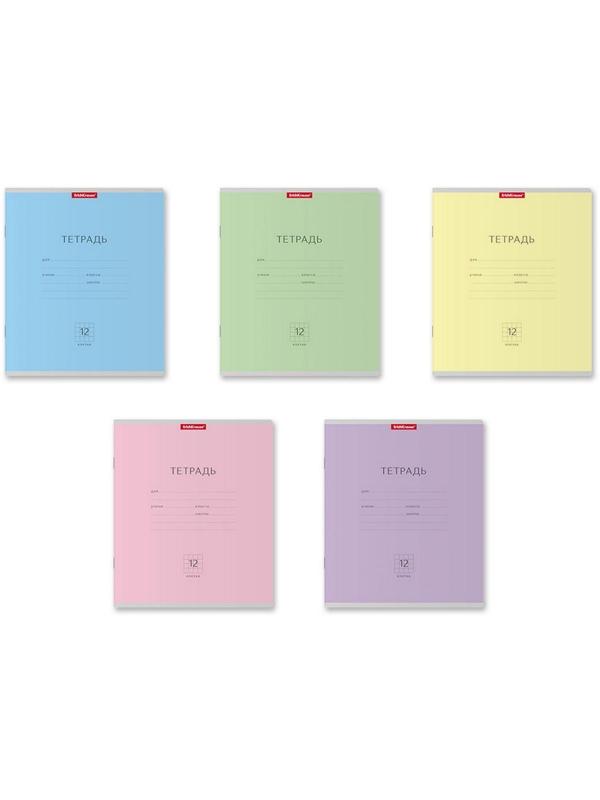 Тетрадь 12 листов в клетку ErichKrause 