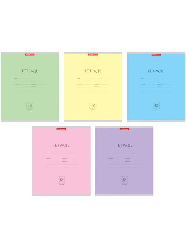 Тетрадь 12 листов в клетку ErichKrause 